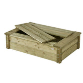 zandbak voor kinderen om lekker in te spelen goede kwaliteit met heel stevig hout gaar 15 jaar mee